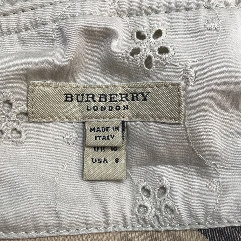Burberry Pleated Eyelet Skirt - Picture 6 of 6